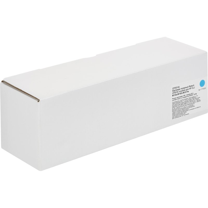 Картридж лазерный Retech CF531A гол. для HP CLJ M154a/M180n/M181fw