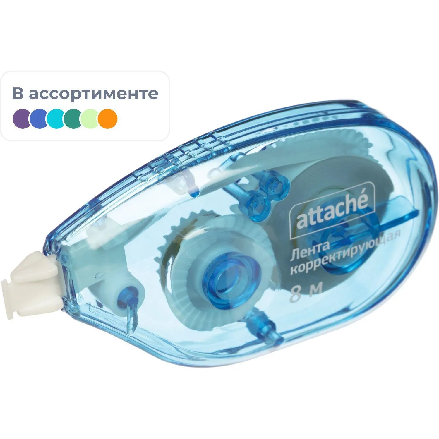 превью Корректирующая лента Attache 5 мм x 8 м боковая подача