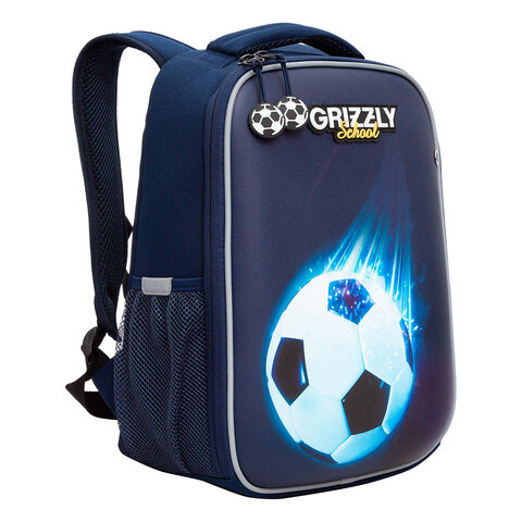 превью Ранец GRIZZLY анатомическая спинка, облегченный, для мальчиков, «FOOTBALL», 37×26х16 см