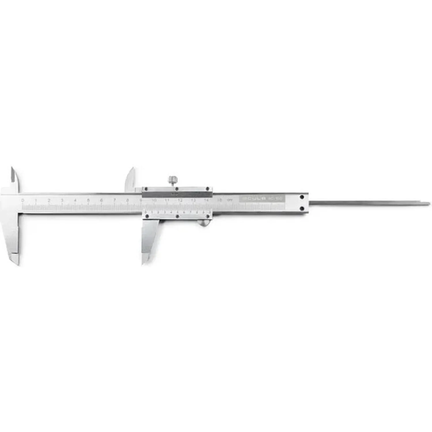 превью Штангенциркуль Acula AC 150 150 мм шаг 0.02 мм с глубиномером (LA00137)