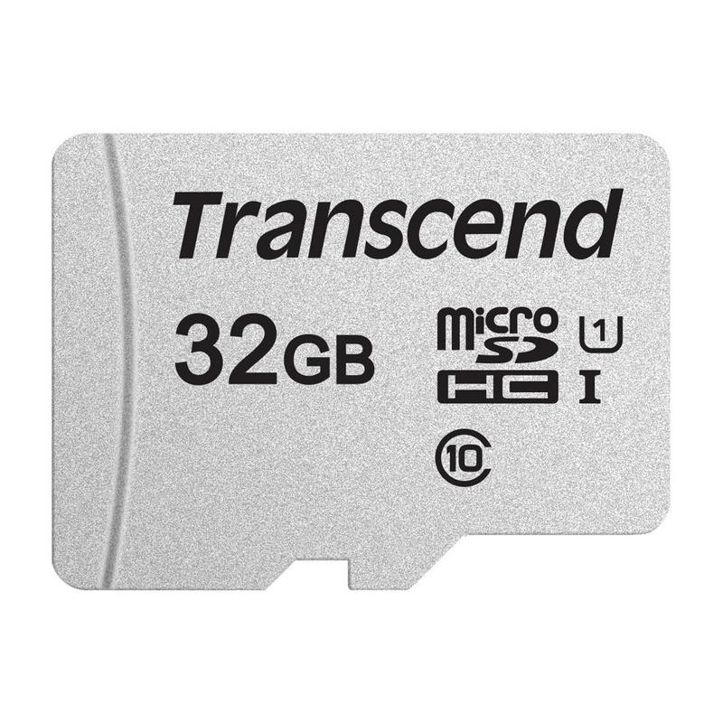 Карта памяти Transcend micro SDHC 32 Gb Class 10 (TS32GUSD300S-A)