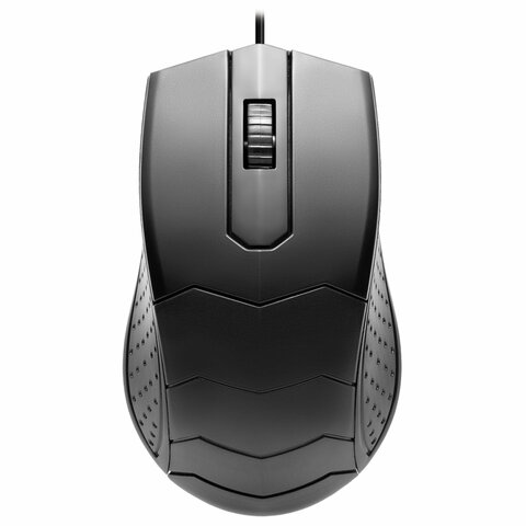 превью Мышь проводная DEFENDER HIT MB-530, USB, 2 кнопки + 1 колесо-кнопка, оптическая, черная, 52530