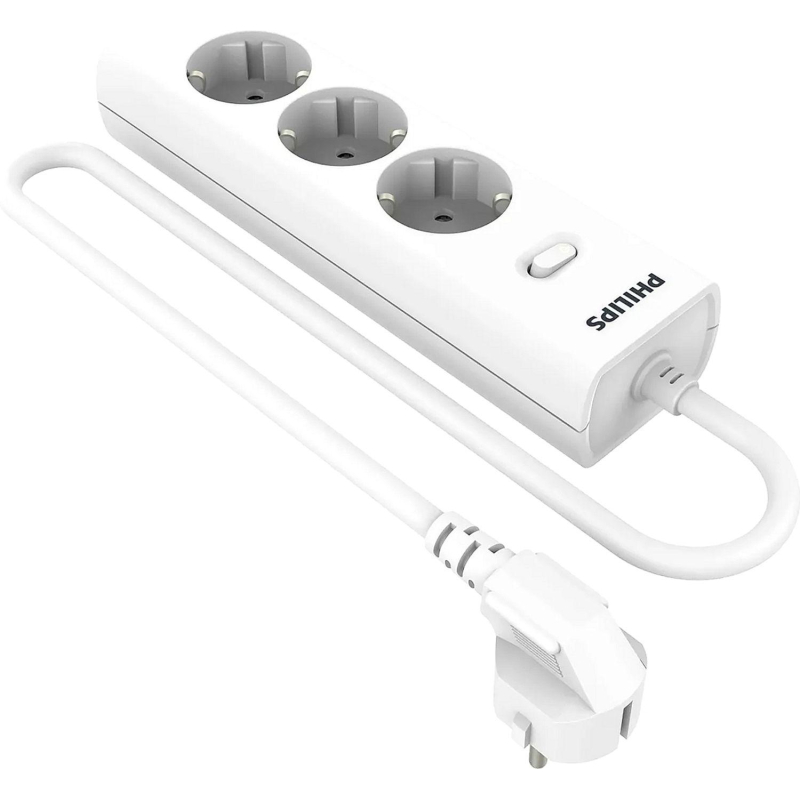 Сетевой фильтр Philips CHP2135WB/51 3р/3м, 10А, белый