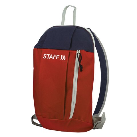превью Рюкзак STAFF «Air», универсальный, красно-синий, 40×23×16 см