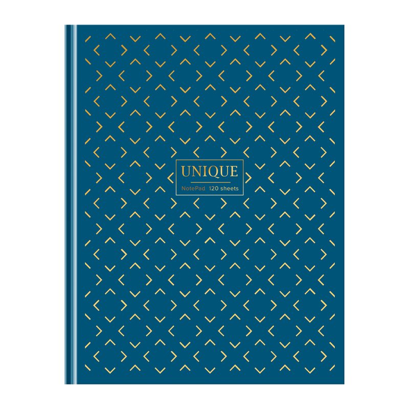 Бизнес-блокнот А5, 120л., BG «Уникальный», матовая ламинация, тиснение фольгой