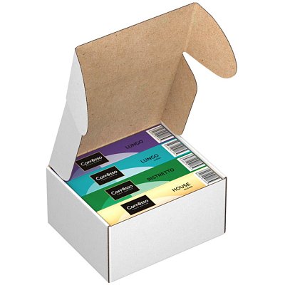 Кофе в капсулах Coffesso Ассорти 4 вкуса лун