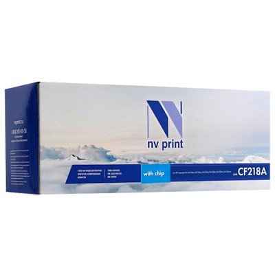 Картридж лазерный NV PRINT (NV-CF218A) для HP LaserJet Pro M132a/132fn/M104a/104w, ресурс 1400 стр. 