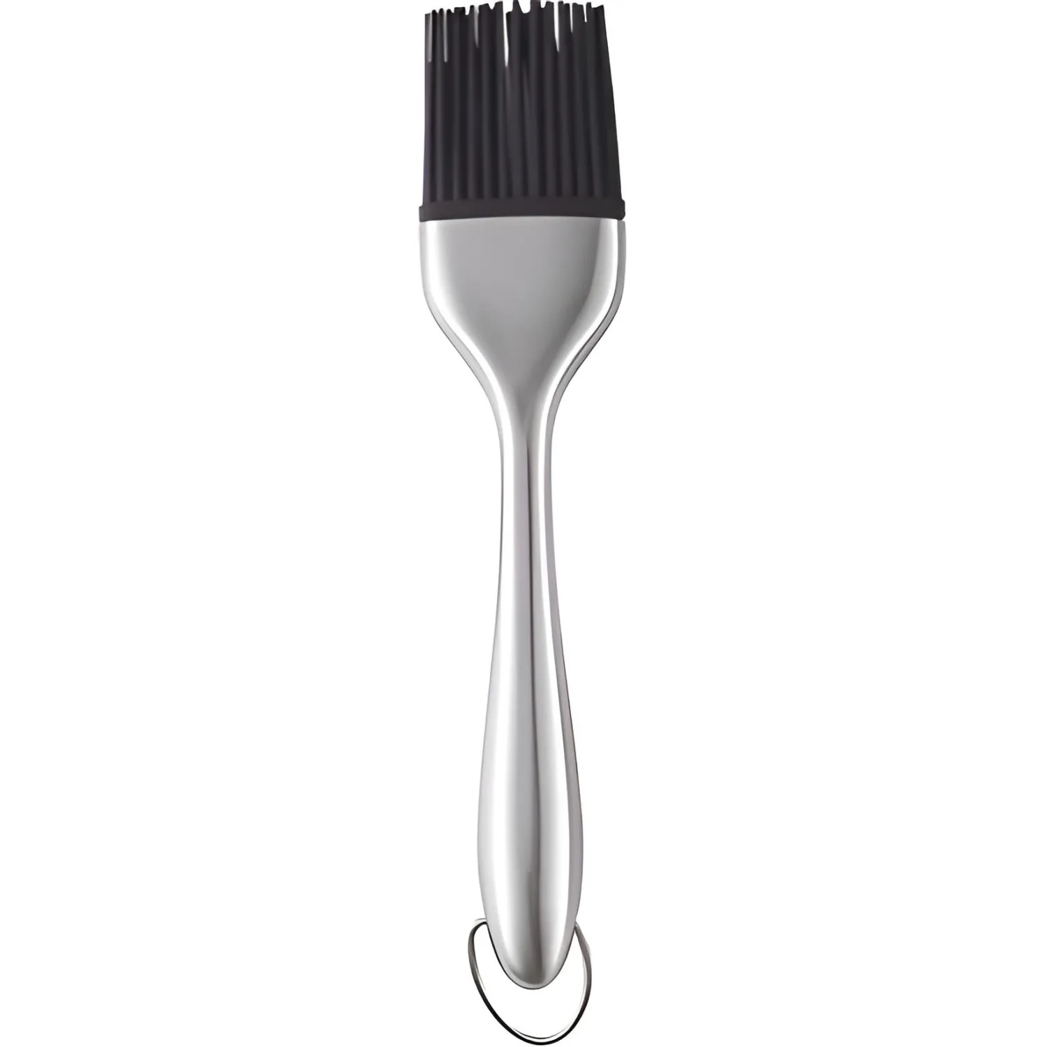 Кисть кондитерская 30.5×4 см. силиконовая с ручкой нерж. MGprof, 75310