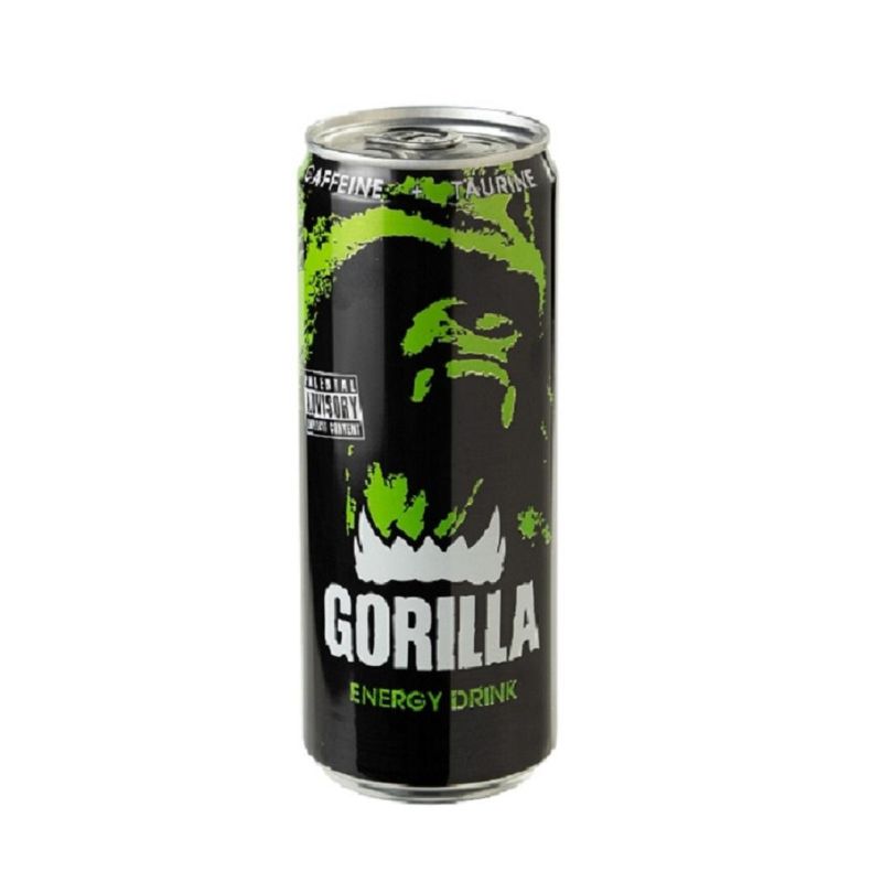 Напиток энергетический Gorilla безалк тониз ж/б 0.45лх24шт/уп