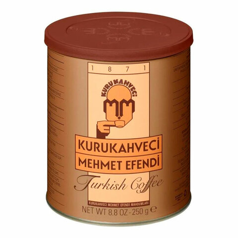 превью Кофе молотый MEHMET EFENDI 250 гв жестяной банке