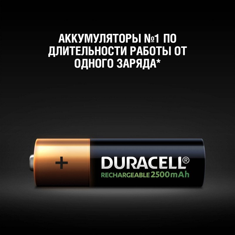 Аккумулятор DURACELL AA/HR6-4BL 2400mAh бл/4