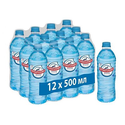Вода питьевая Черноголовская негаз. 0.5л. пэт 12шт/уп