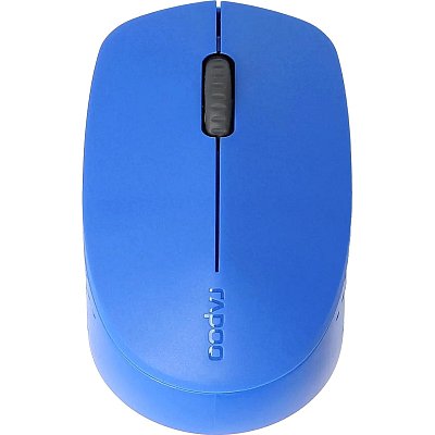 Мышь компьютерная RAPOO беспроводная M100 Silent - синий