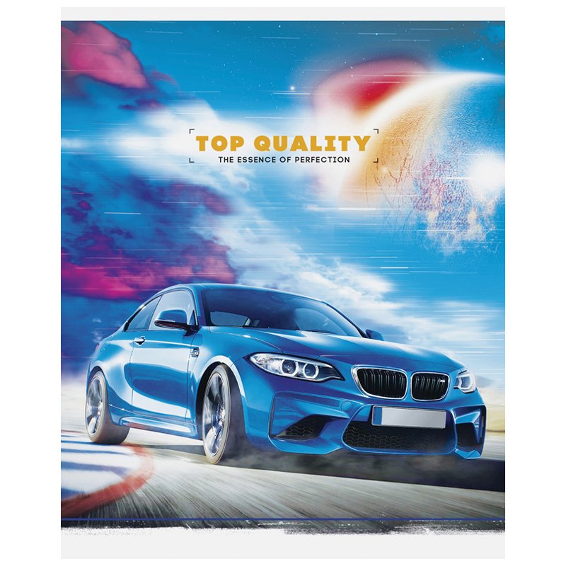 Тетрадь 48л., А5, клетка ArtSpace «Авто. Best cars», эконом
