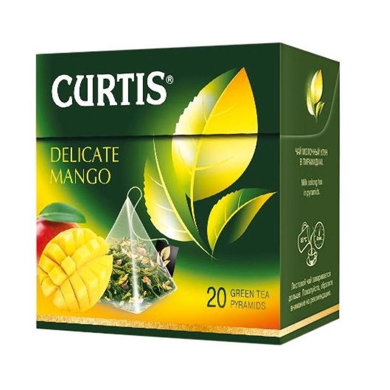 Чай Curtis Delicate Mango Green Tea зеленый 20 пакетиков