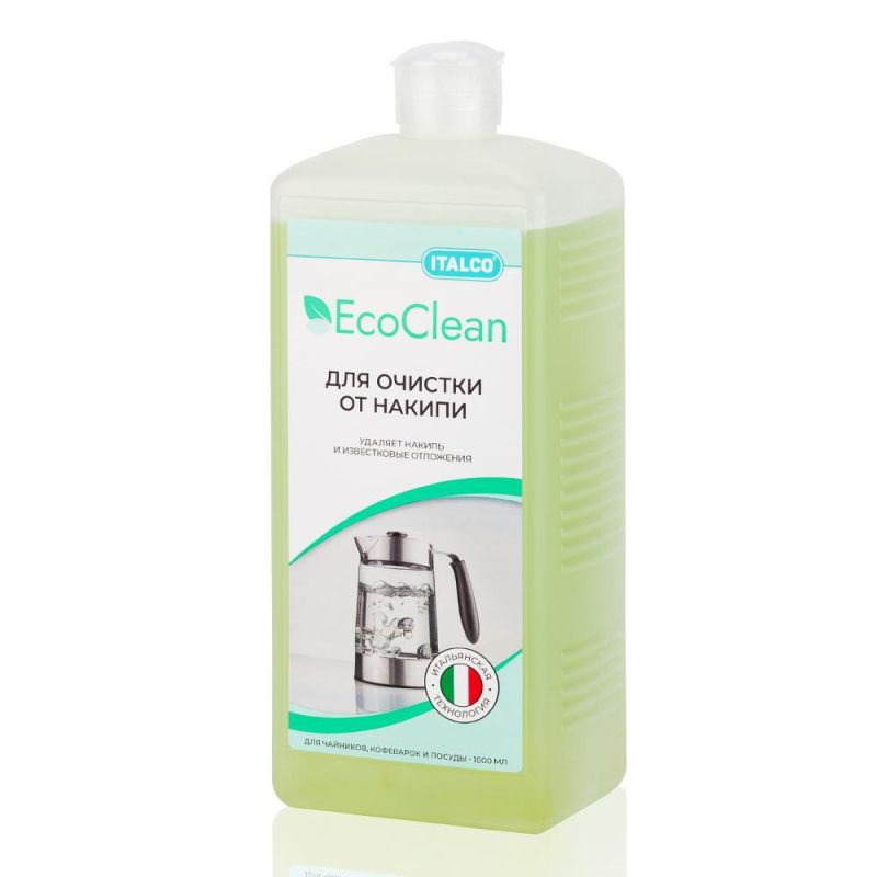 Средство для удаления накипи Italco EcoClean, для кофемашин 1000 мл