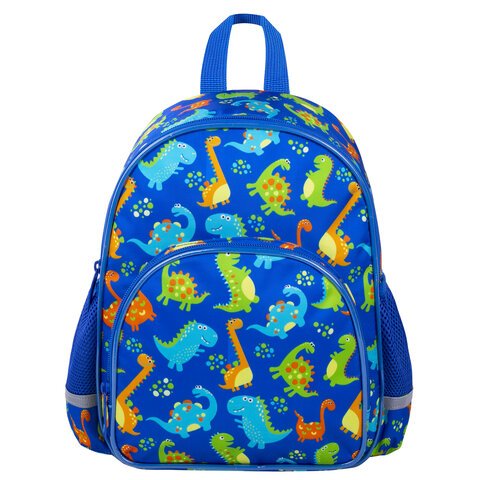 Рюкзак BRAUBERG KIDS PLAY детский, 1 отделение, 3 кармана, «Dinos», 29×23х12 см