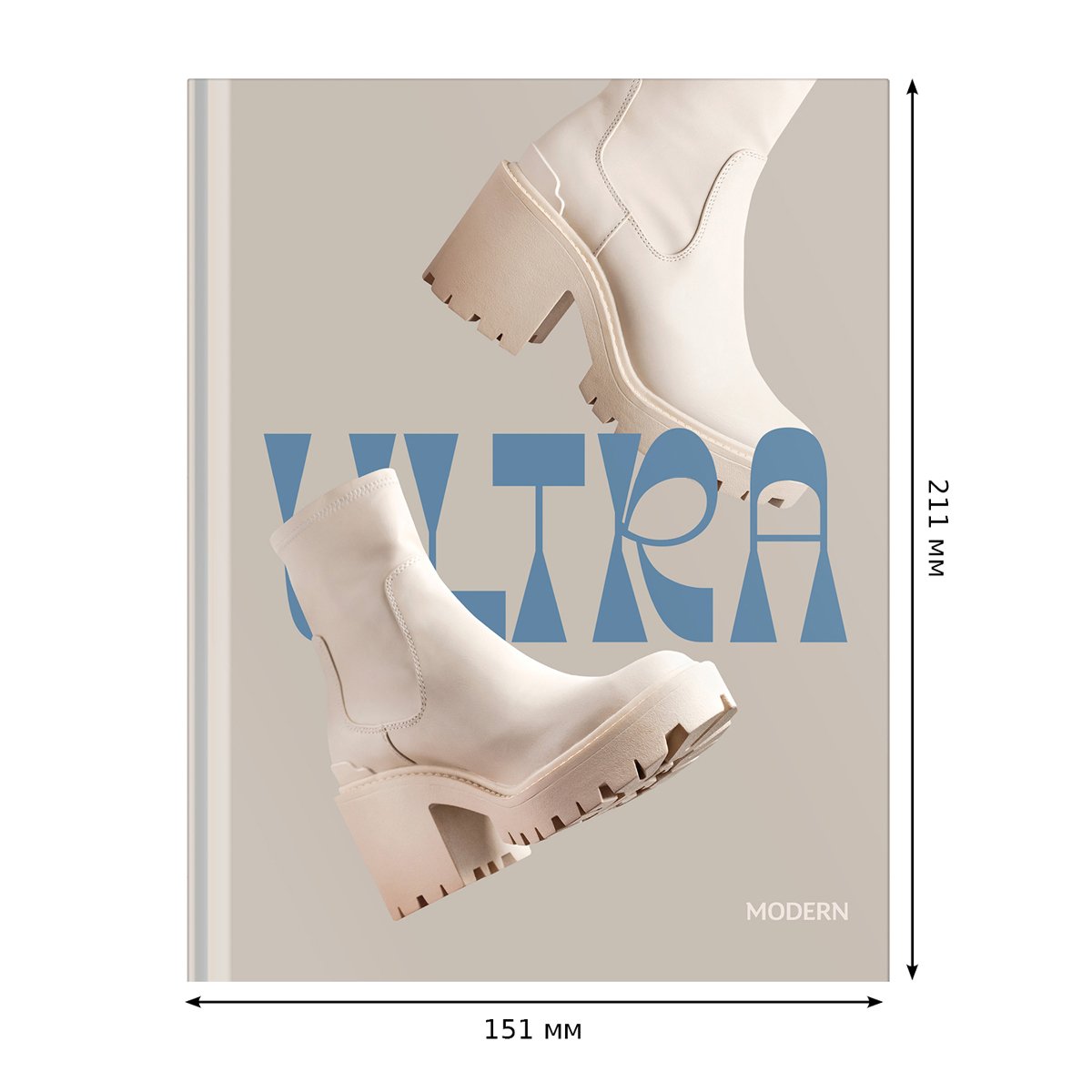 Бизнес-блокнот А5, 80л., евроформат, BG «Stylish&laconic», soft-touch ламинация