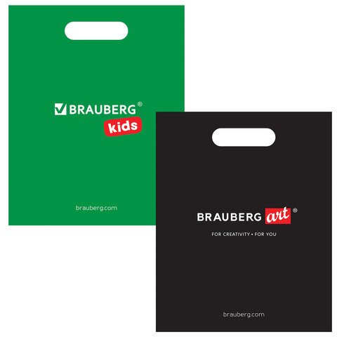 превью Пакет презентационно-упаковочный BRAUBERG ART+KIDS40×50 смусиленная ручка