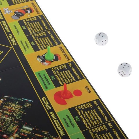 Игра настольная «Миллионер de LUXE», игровое поле, карточки, банкноты, жетоны, ORIGAMI, 01828