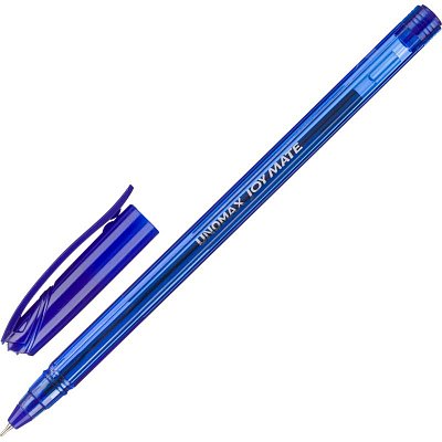 Ручка шариковая неавтоматическая Unomax Joy Mate лин0.3мм, шар0.5мм, син масл