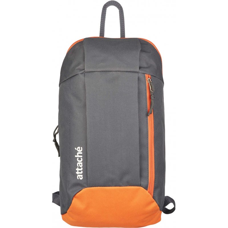 Рюкзак Attache облегченный 395×100×230 мм серый/оранжевый