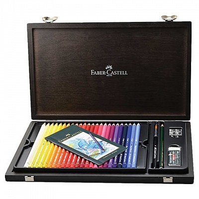 Карандаши цветные акварельные художественные FABER-CASTELL «Albrecht Durer», 48 цветов, деревянная коробка