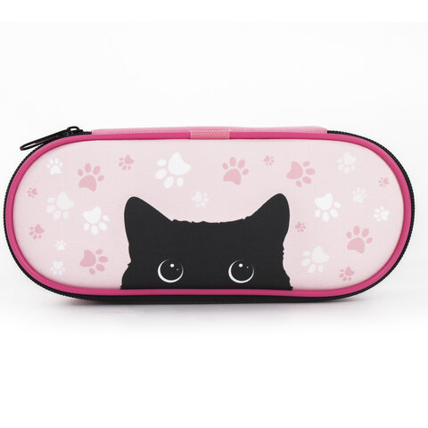 Пенал-футляр BRAUBERG1 отделениеткань21×9x5 см«Black Cat»270371