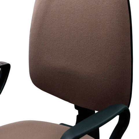 Кресло BRABIX Prestige Ergo MG-311, регулируемая эргономичная спинка, ткань, серое