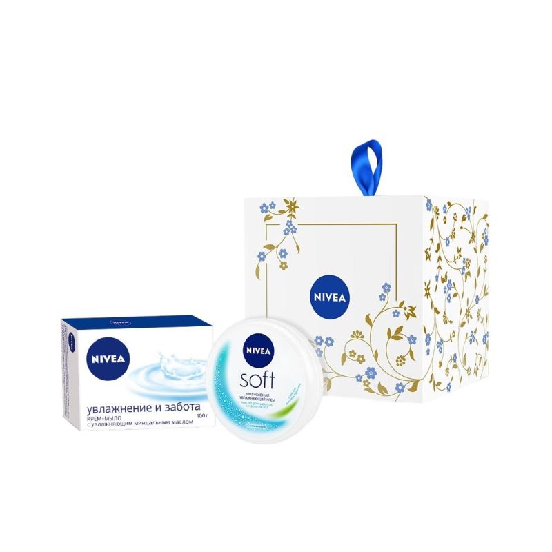 Подарочный набор Nivea крем 50 мл, мыло 90 гр 48127-00537-01