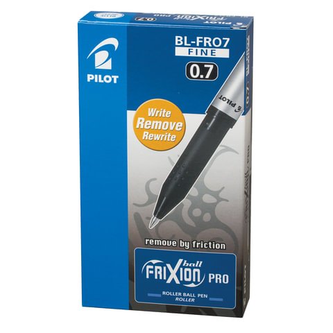 Ручка гелевая Pilot Frixion Рro (резин.манжетка, 0,35мм черный)