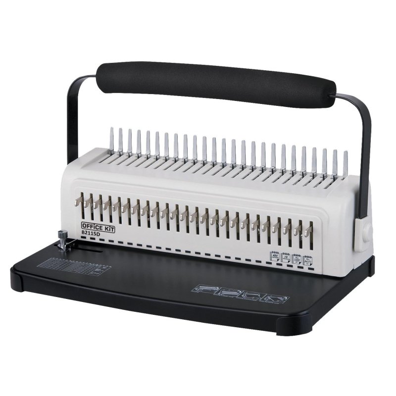 превью Брошюровщик Office Kit B2115D А4.15л./450л., пл. пруж