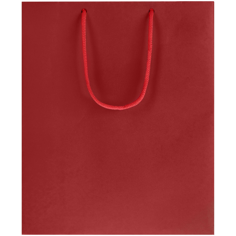 Пакет подарочный бумажный Wide, красный, 23×28х9.2см, 74440.50