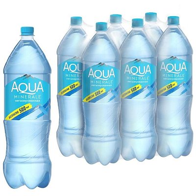 Вода питьевая Аква Минерале, негаз, пэт 2л