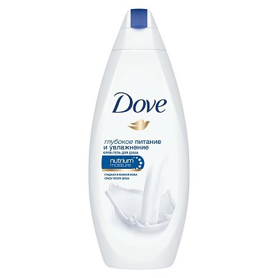 Крем-гель для душа Dove Глубокое Питание и Увлажнение 250 мл