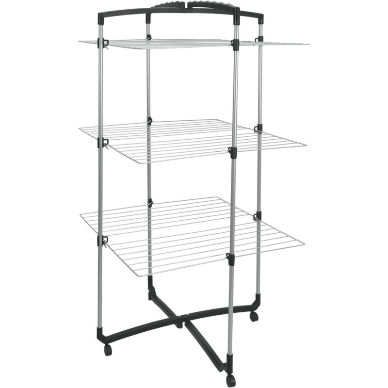 Сушилка METALTEX Faro для белья, 3-х уровн., 28 м, 69×64x134 см