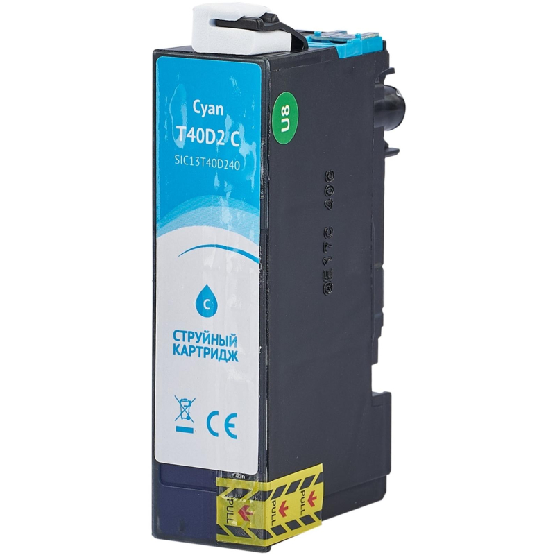 Картридж струйный Sakura C13T40D240 (T40D2 C) гол. для Epson SC-T3100/5100