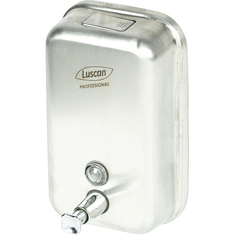 Дозатор для жидкого мыла Luscan Professional Eco металлический 1 л