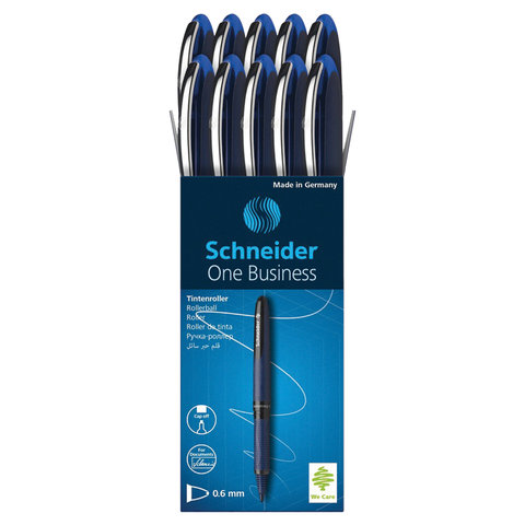 Роллер Schneider One Business синий (толщина линии 0.6 мм)