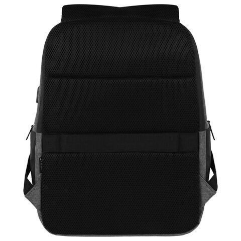 Рюкзак HEIKKI OUTLOOK (ХЕЙКИ) универсальный, отделение для ноутбука, серый, 46×32x16 см