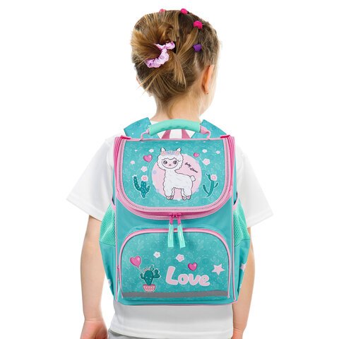 Ранец ПИФАГОР BASICс эргономичной спинкойBaby lama35×28х18 см229934