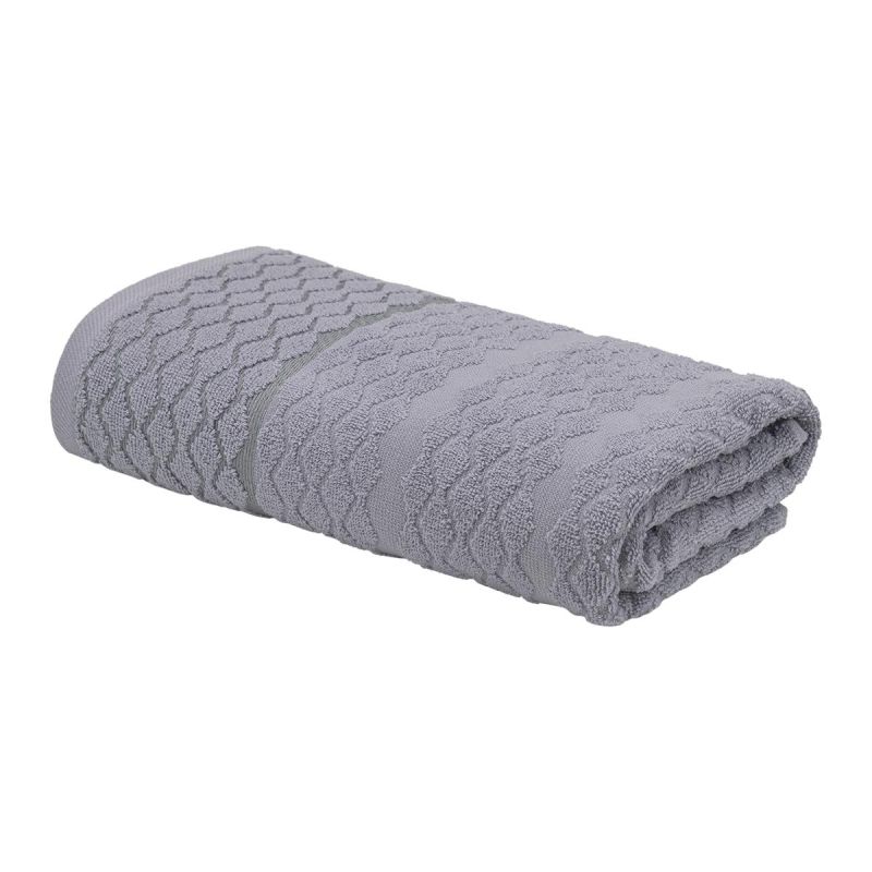 превью Полотенце Лозанга махровое 70×130см,450г/м2 сер 138193
