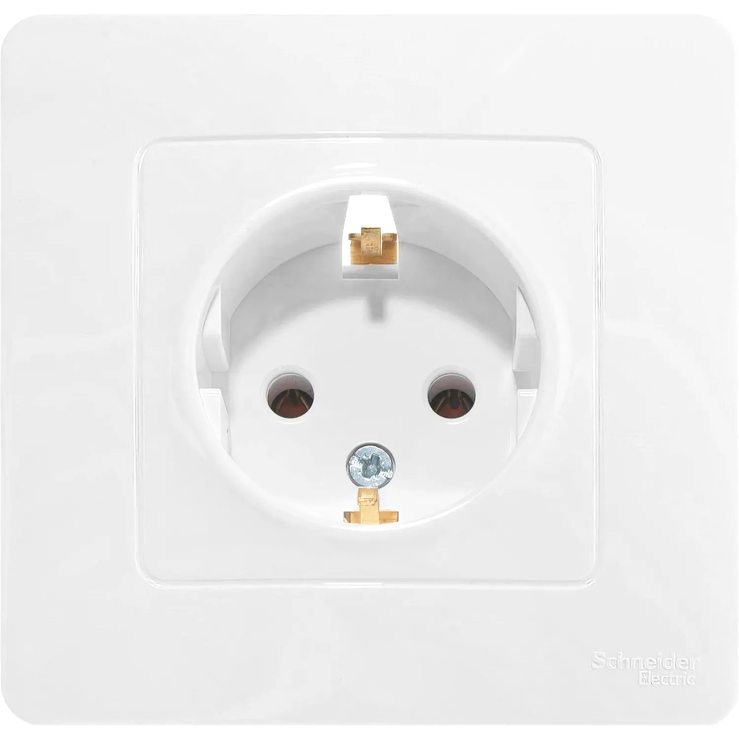 превью Розетка встраиваемая Schneider Electric BLNRS001011 Blanca с заземлением 16 А IP20 белая
