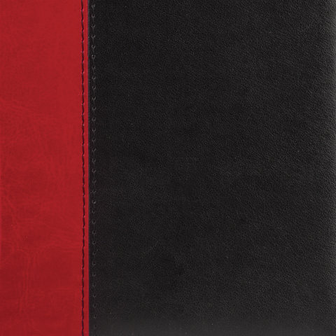 Ежедневник BRAUBERG недатированный, А5, 138×213 мм, «Prestige», комбинированный, 160 л., красно-черный