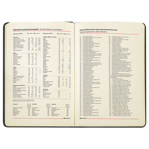 Еженедельник недатированный А5 145×215 мм BRAUBERG «Status», под кожу, 64 л., черный