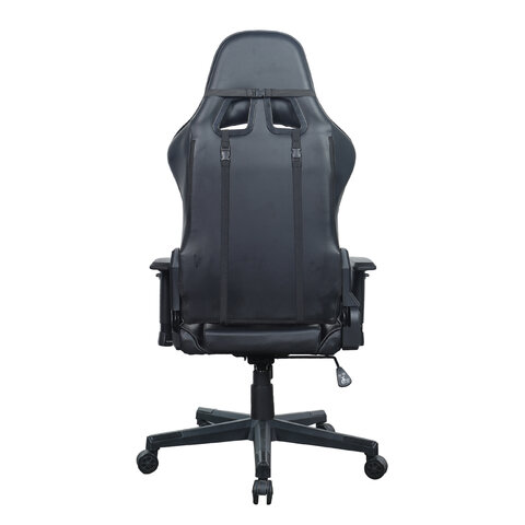 Кресло компьютерное BRABIX «GT Carbon GM-115», две подушки, экокожа, черное, 531932