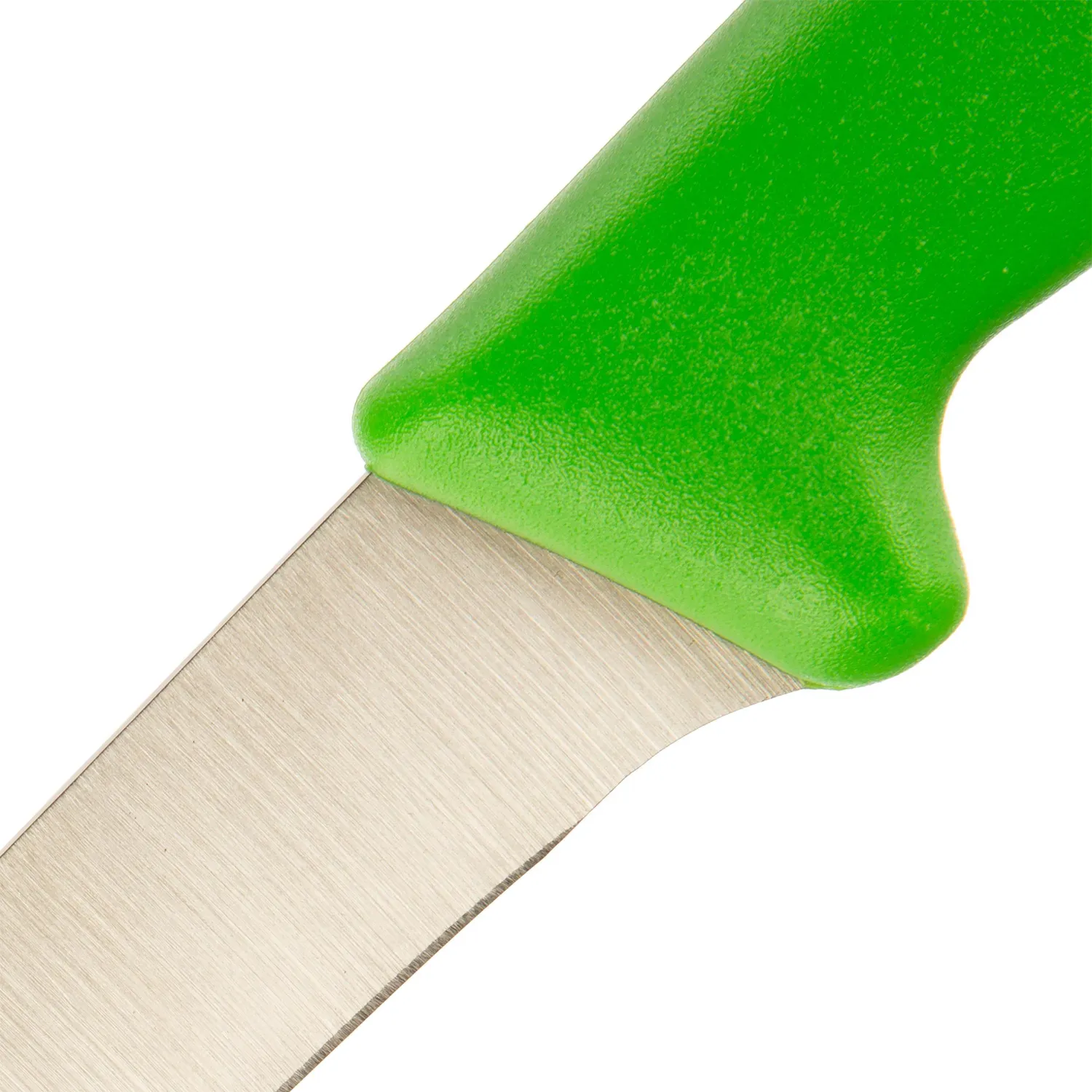 Нож разделочный лез 150 мм толщ 2 мм 3Cr13 зел пластиковая ручка