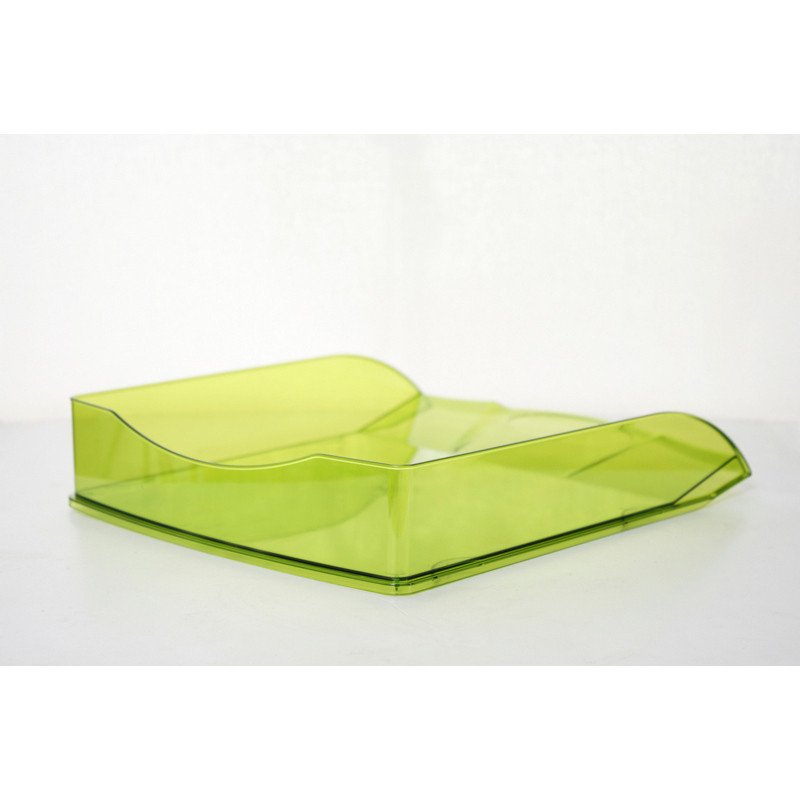 Лоток для бумаг ATTACHE Яркий Офис 340×250х60 тонир Лайм