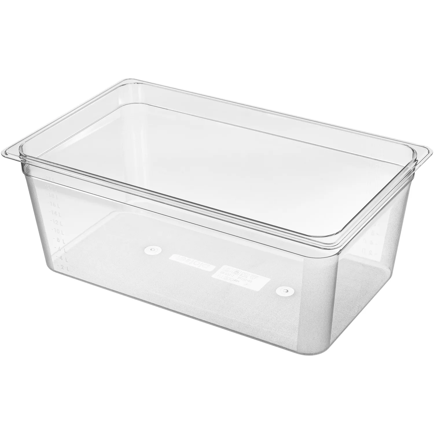 Гастроёмкость Restola GN 1/1 53x32.5x20 см 28 л поликарбонат