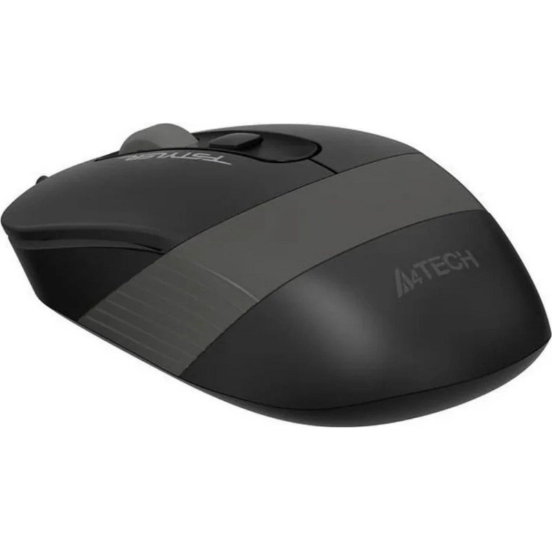 Мышь компьютерная A4Tech Fstyler FM10S черный/серый 1600dpi/USB/4but